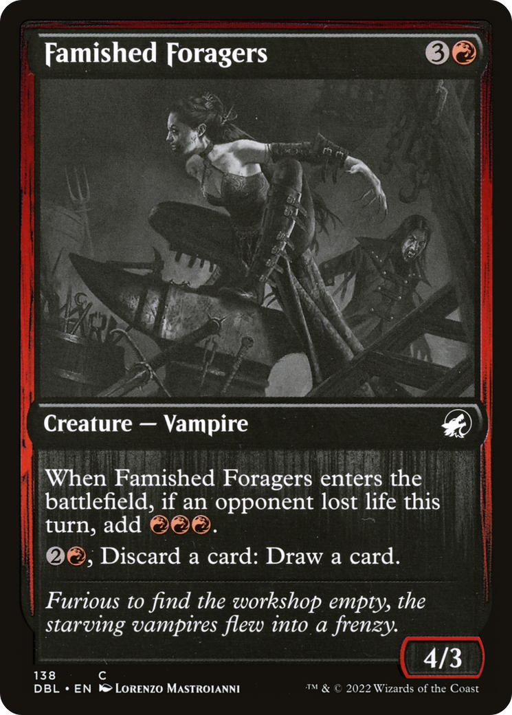 Famished Foragers [Innistrad: Double Feature] Foil