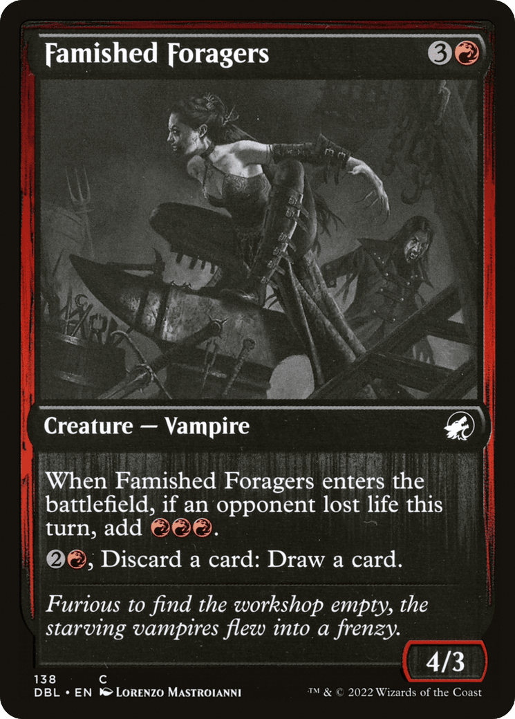 Famished Foragers [Innistrad: Double Feature] Foil