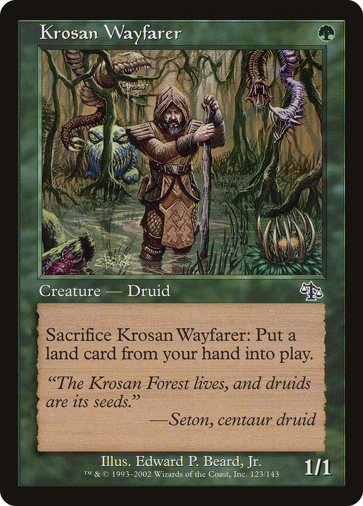 Krosan Wayfarer [Judgment] Foil