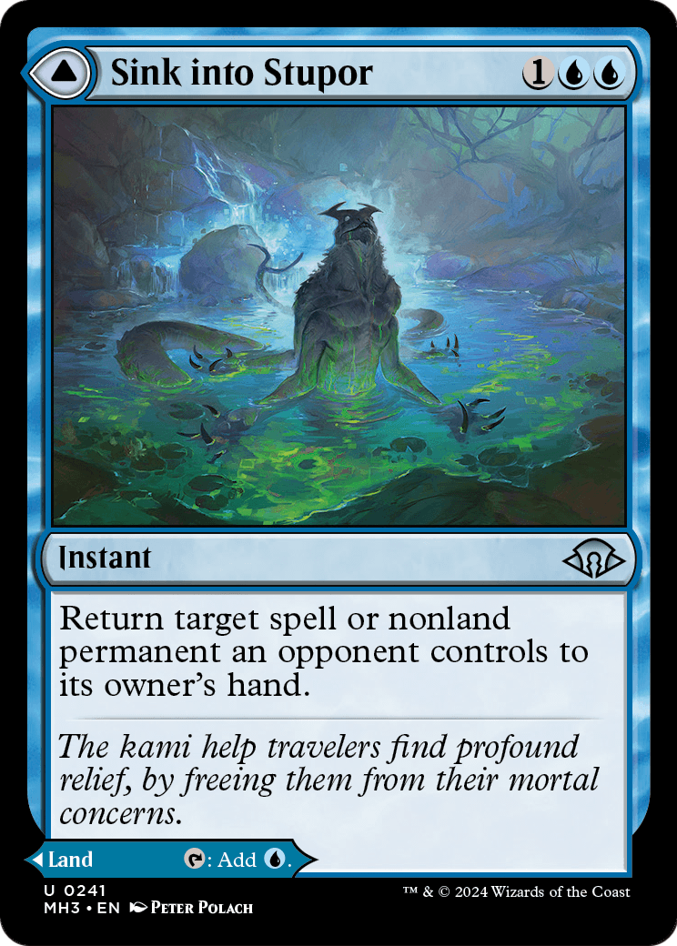 Sink into Stupor // Soporific Springs [Modern Horizons 3] Foil