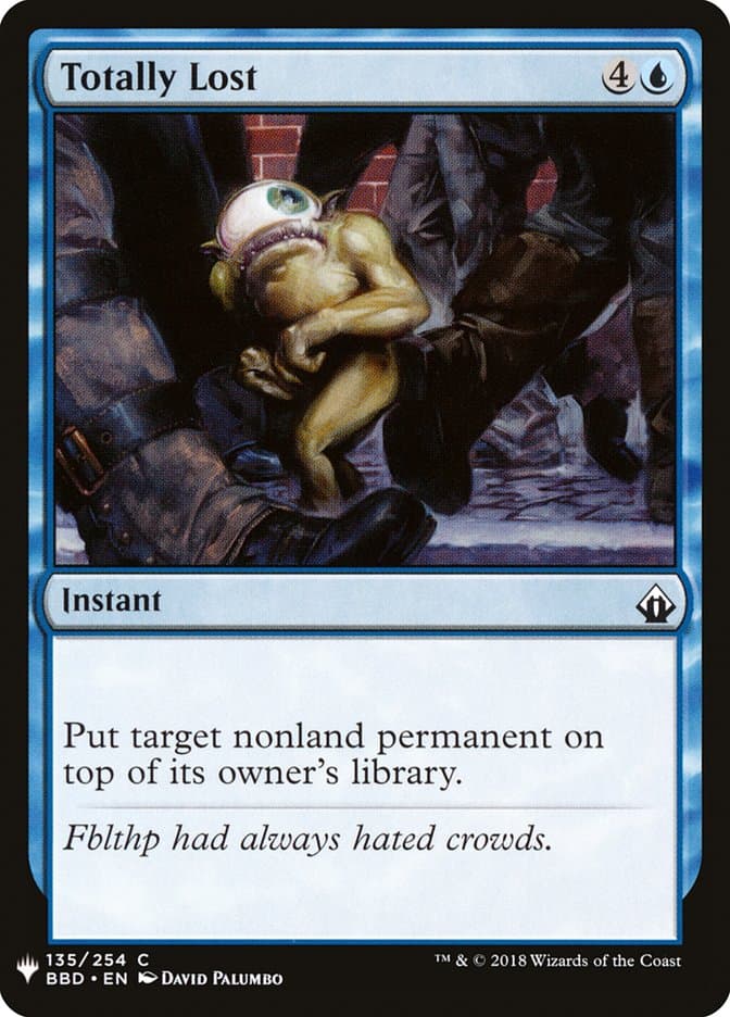 Totally Lost |  (BBD-135) [The List]