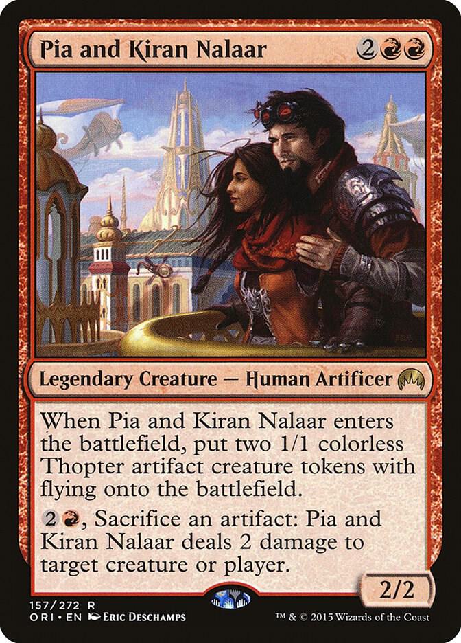 Pia and Kiran Nalaar 157/272 (Magic Origins) 