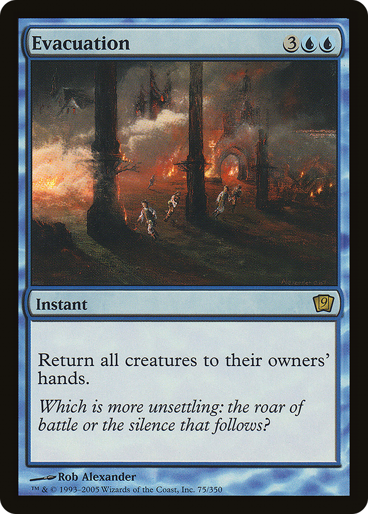 Evacuation [Ninth Edition] Foil