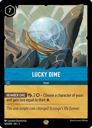 Lucky Dime (165/204) [Into the Inklands] Cold Foil