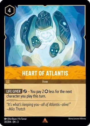 Heart of Atlantis (30/204) [Into the Inklands] Cold Foil