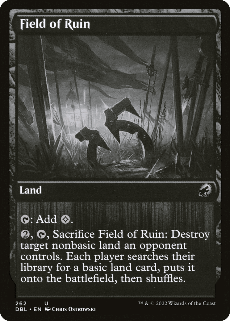 Field of Ruin [Innistrad: Double Feature] Foil