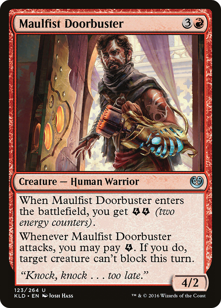 Maulfist Doorbuster [Kaladesh] Foil