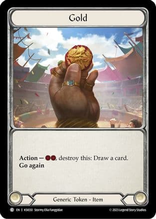 Gold (KSI030) - Blitz Deck: Heavy Hitters - Kassai