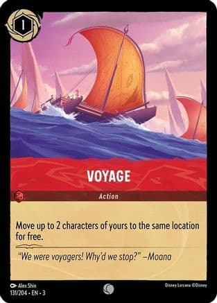 Voyage (131/204) [Into the Inklands] Cold Foil
