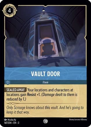 Vault Door (167/204) [Into the Inklands] Cold Foil