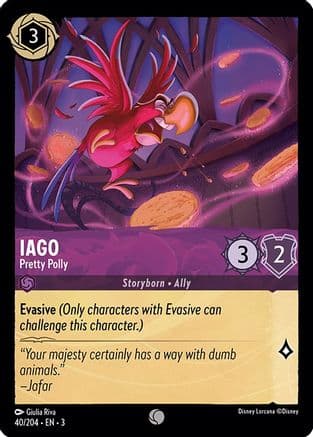 Iago - Pretty Polly (40/204) [Into the Inklands] Cold Foil