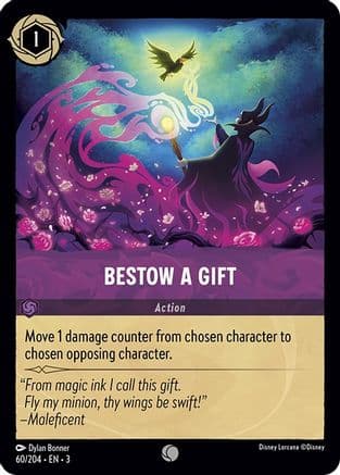Bestow a Gift (60/204) [Into the Inklands] Cold Foil