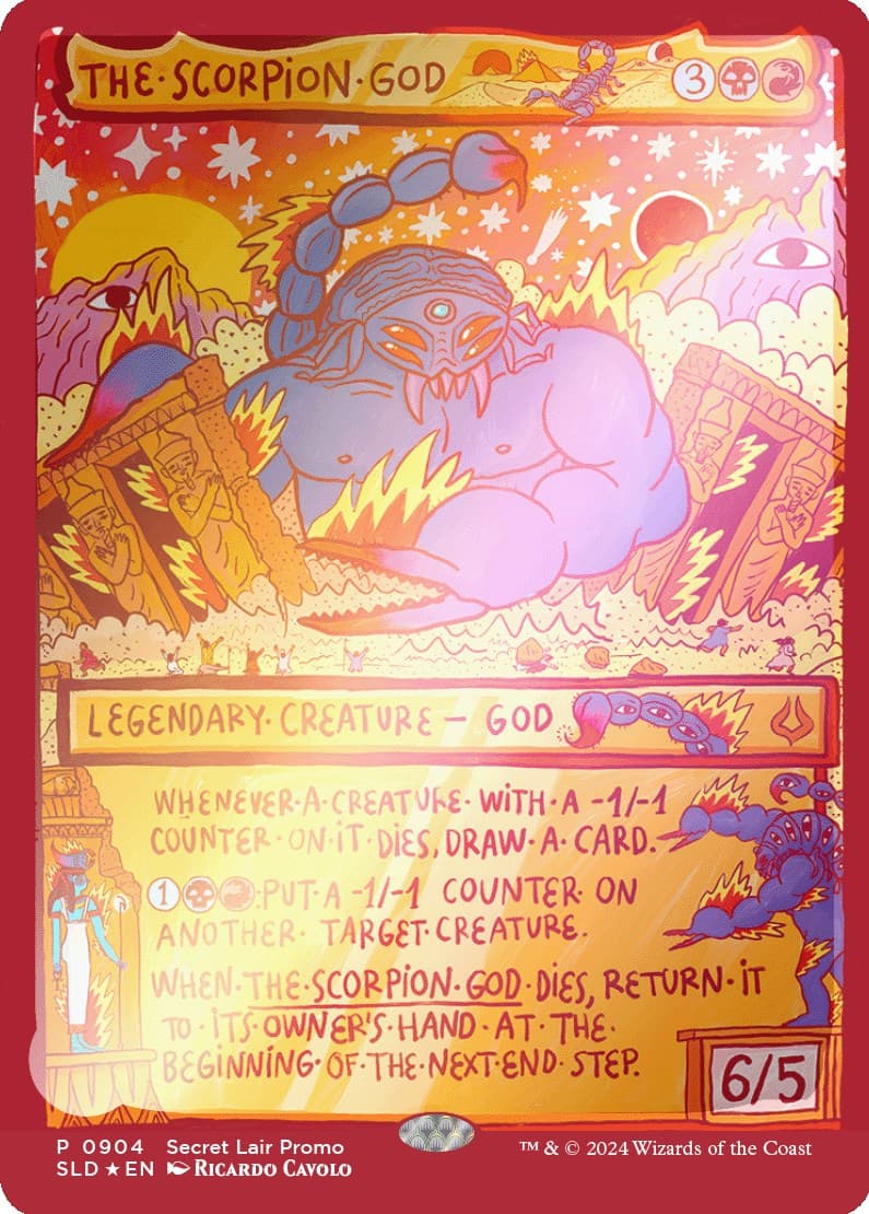 The Scorpion God |  Foil (904) [Secret Lair Drop]