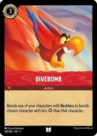 Divebomb (128/204) [Into the Inklands] Cold Foil