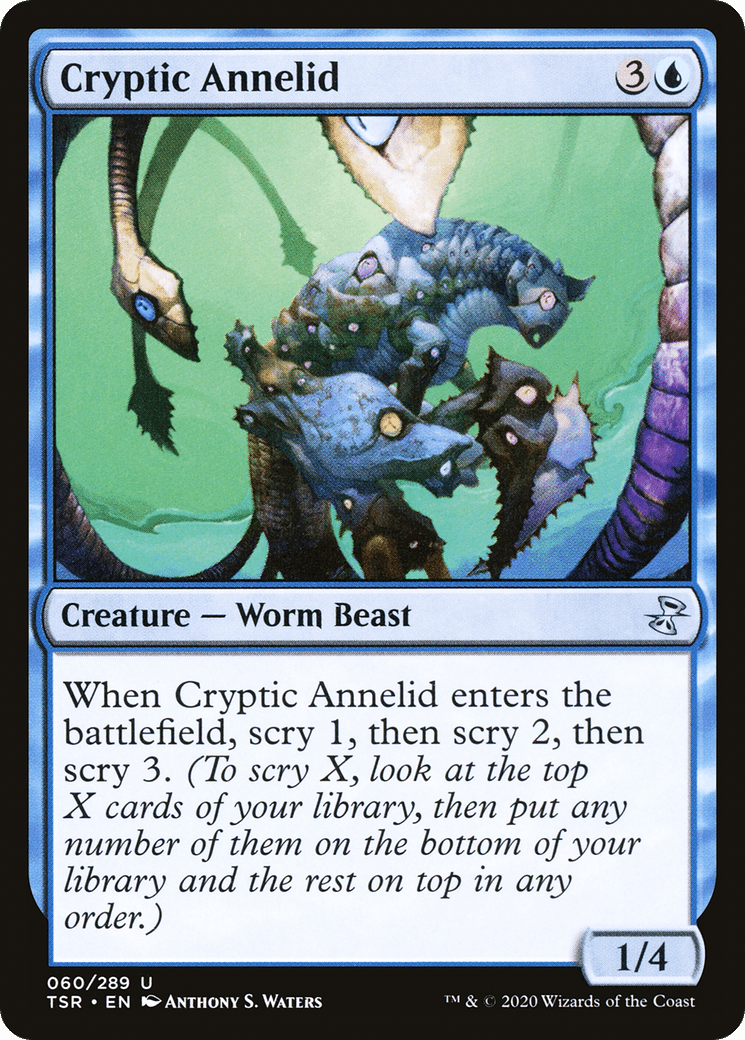Cryptic Annelid [Time Spiral Remastered] Foil