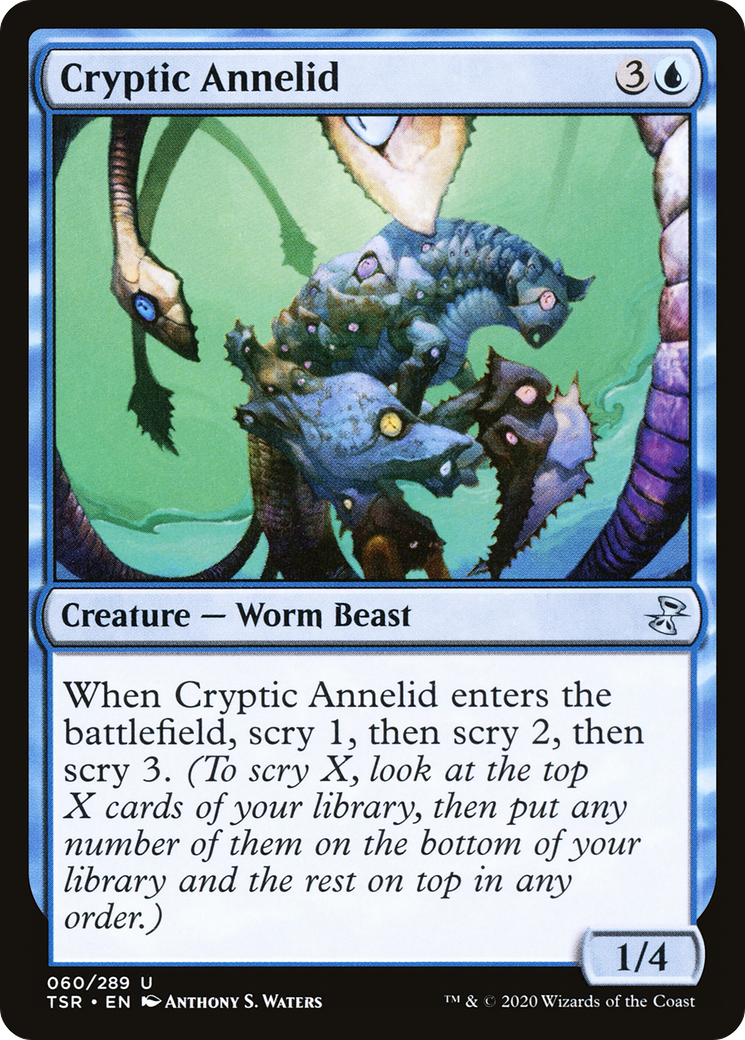 Cryptic Annelid [Time Spiral Remastered] Foil