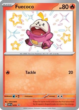 Fuecoco 079- SV Scarlet & Violet Promo Cards Holofoil