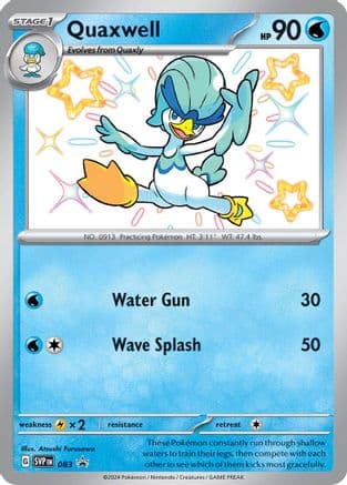 Quaxwell 083- SV Scarlet & Violet Promo Cards Holofoil