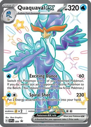 Quaquaval ex 084- SV Scarlet & Violet Promo Cards Holofoil