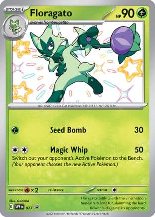 Floragato 077- SV Scarlet & Violet Promo Cards Holofoil