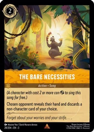 The Bare Necessities (28/204) [Into the Inklands] Cold Foil