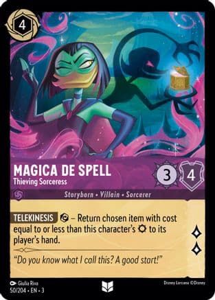 Magica De Spell - Thieving Sorceress (50/204) [Into the Inklands] Cold Foil