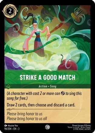 Strike a Good Match (96/204) [Into the Inklands] Cold Foil