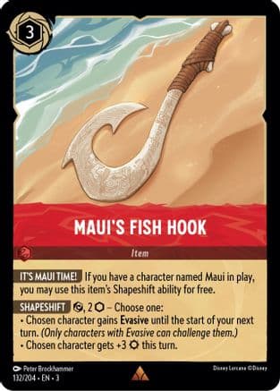 Maui's Fish Hook (132/204) [Into the Inklands] Cold Foil