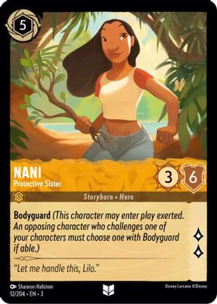 Nani - Protective Sister (12/204) [Into the Inklands] Cold Foil