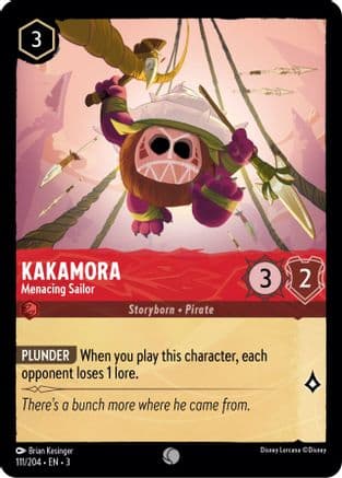 Kakamora - Menacing Sailor (111/204) [Into the Inklands] Cold Foil
