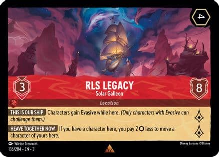 RLS Legacy - Solar Galleon (136/204) [Into the Inklands] Cold Foil