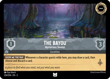 The Bayou - Mysterious Swamp (204/204) [Into the Inklands] Cold Foil