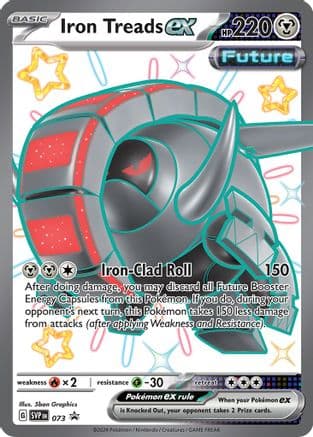 Iron Treads ex 073- SV Scarlet & Violet Promo Cards Holofoil