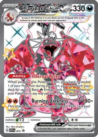 Charizard ex 074- SV Scarlet & Violet Promo Cards Holofoil
