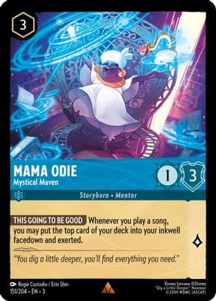 Mama Odie - Mystical Maven (151/204) [Into the Inklands] Cold Foil