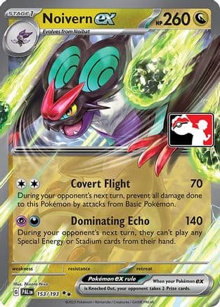 Noivern ex 153- Prize Pack Series Cards Holofoil