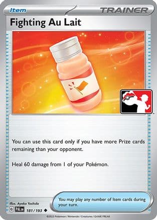 Fighting Au Lait 181- Prize Pack Series Cards