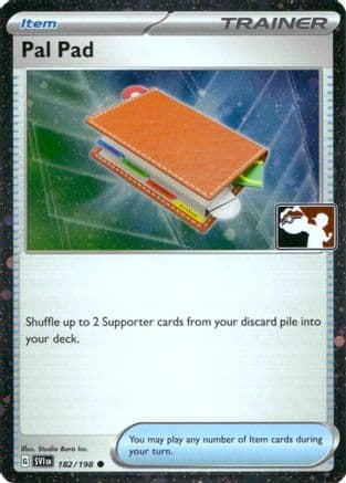 Pal Pad 182- Prize Pack Series Cards Holofoil