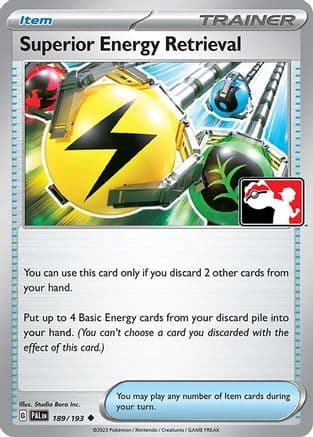 Superior Energy Retrieval 189- Prize Pack Series Cards