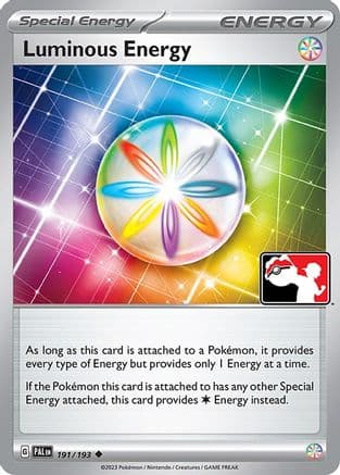 Luminous Energy 191- Prize Pack Series Cards