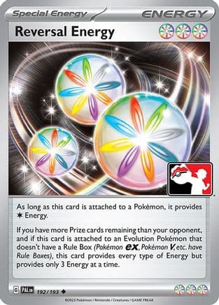 Reversal Energy 192- Prize Pack Series Cards