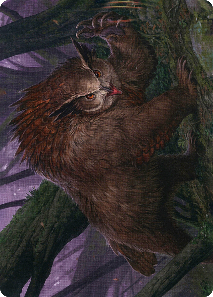 Owlbear // Owlbear (AAFR-015) - Adventures in the Forgotten Realms Art Series (Borderless) Foil