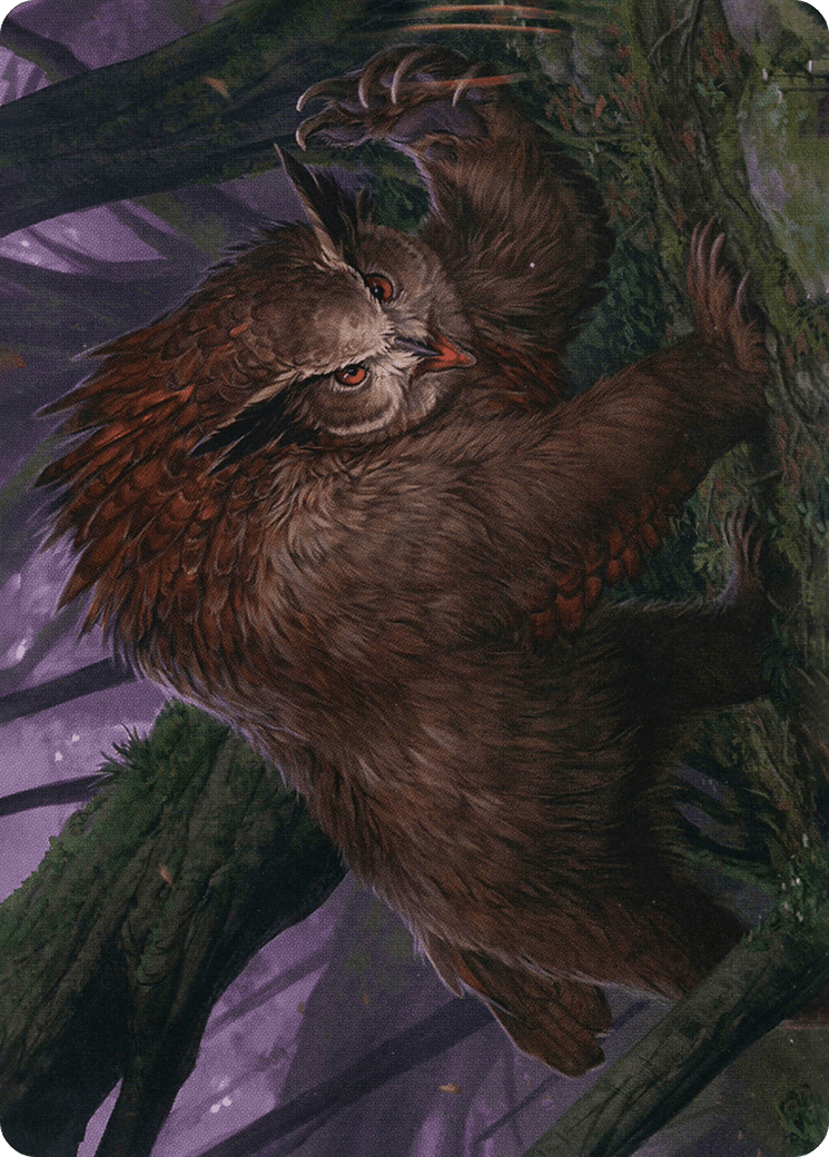 Owlbear // Owlbear (AAFR-015) - Adventures in the Forgotten Realms Art Series (Borderless) Foil
