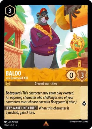 Baloo - von Bruinwald XIII (1/204) [Into the Inklands] Cold Foil