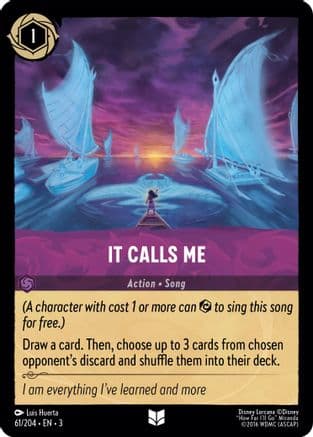 It Calls Me (61/204) [Into the Inklands] Cold Foil