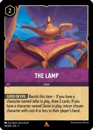 The Lamp (64/204) [Into the Inklands] Cold Foil