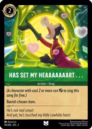 Has Set My Heaaaaaaart . . . (94/204) [Into the Inklands] Cold Foil