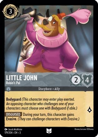 Little John - Robin's Pal (179/204) [Into the Inklands] Cold Foil