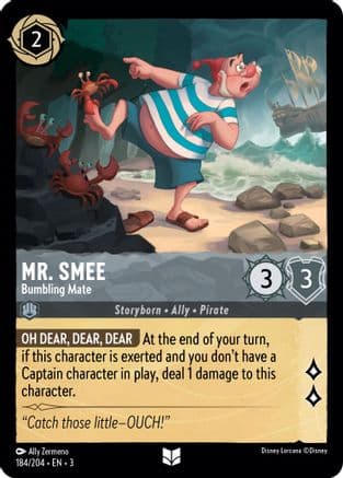 Mr. Smee - Bumbling Mate (184/204) [Into the Inklands]