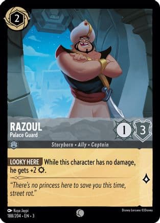 Razoul - Palace Guard (188/204) [Into the Inklands] Cold Foil